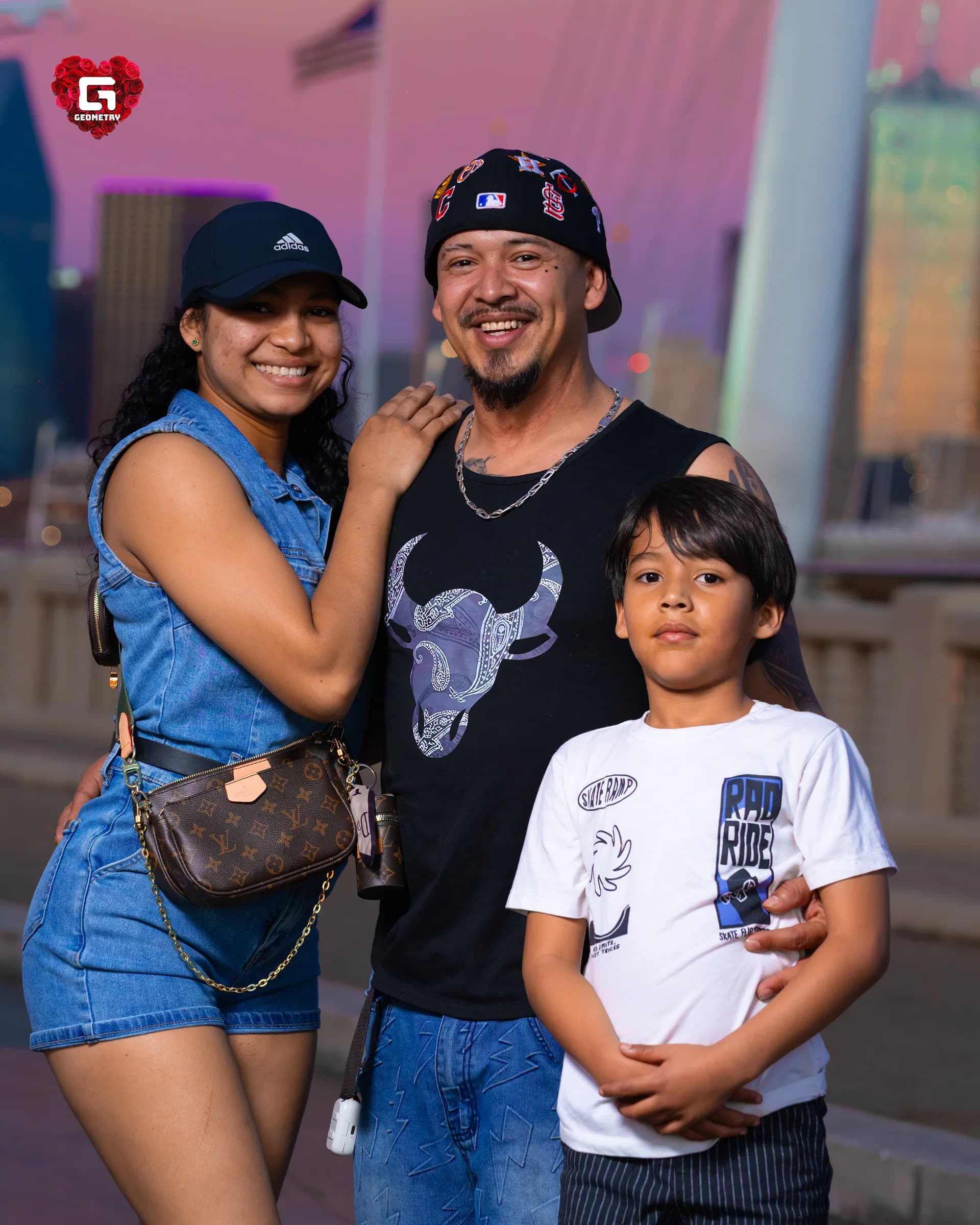 Downtown Dallas evening street portrait by Geometry Media — photograph 3