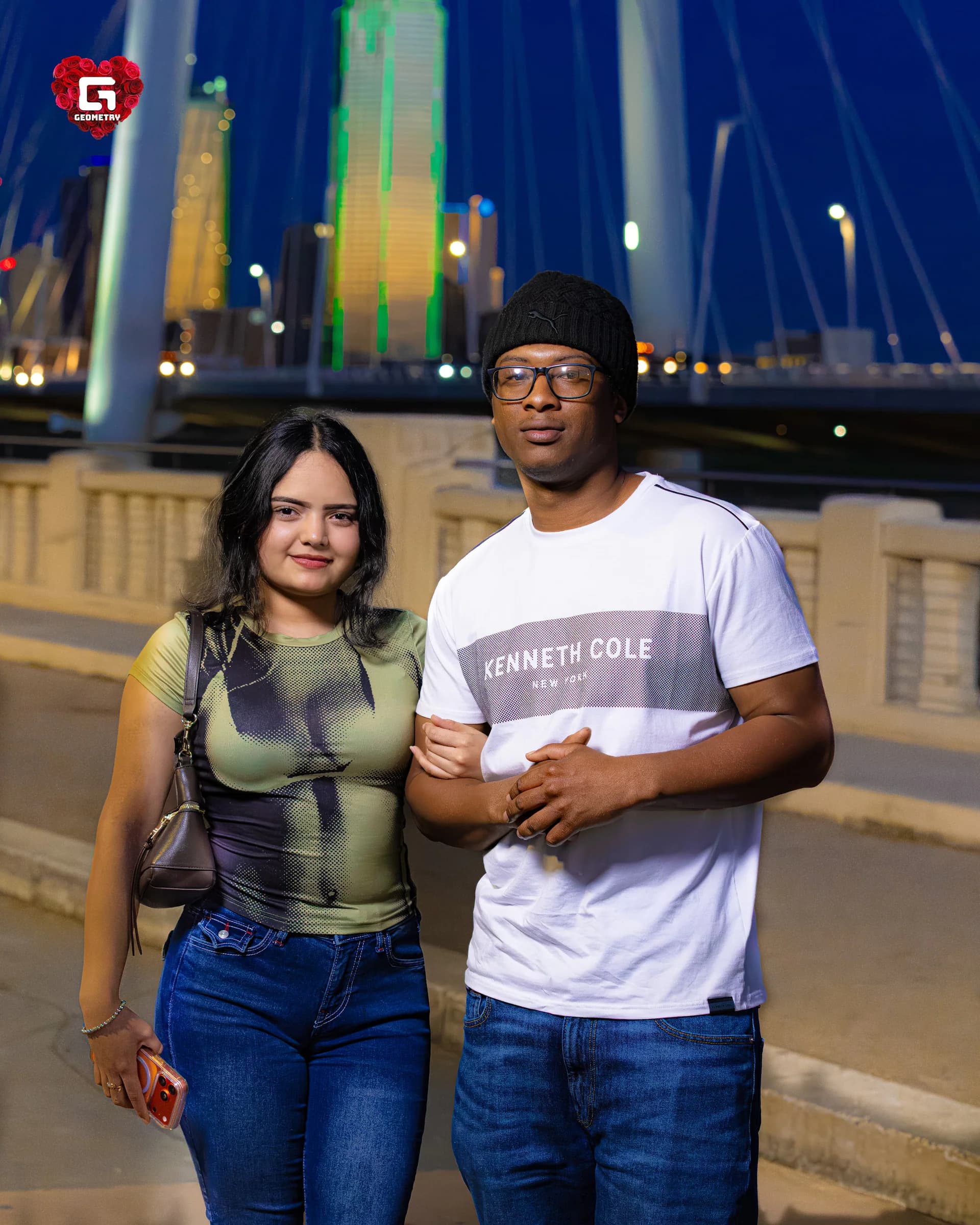 Downtown Dallas evening street portrait by Geometry Media — photograph 8