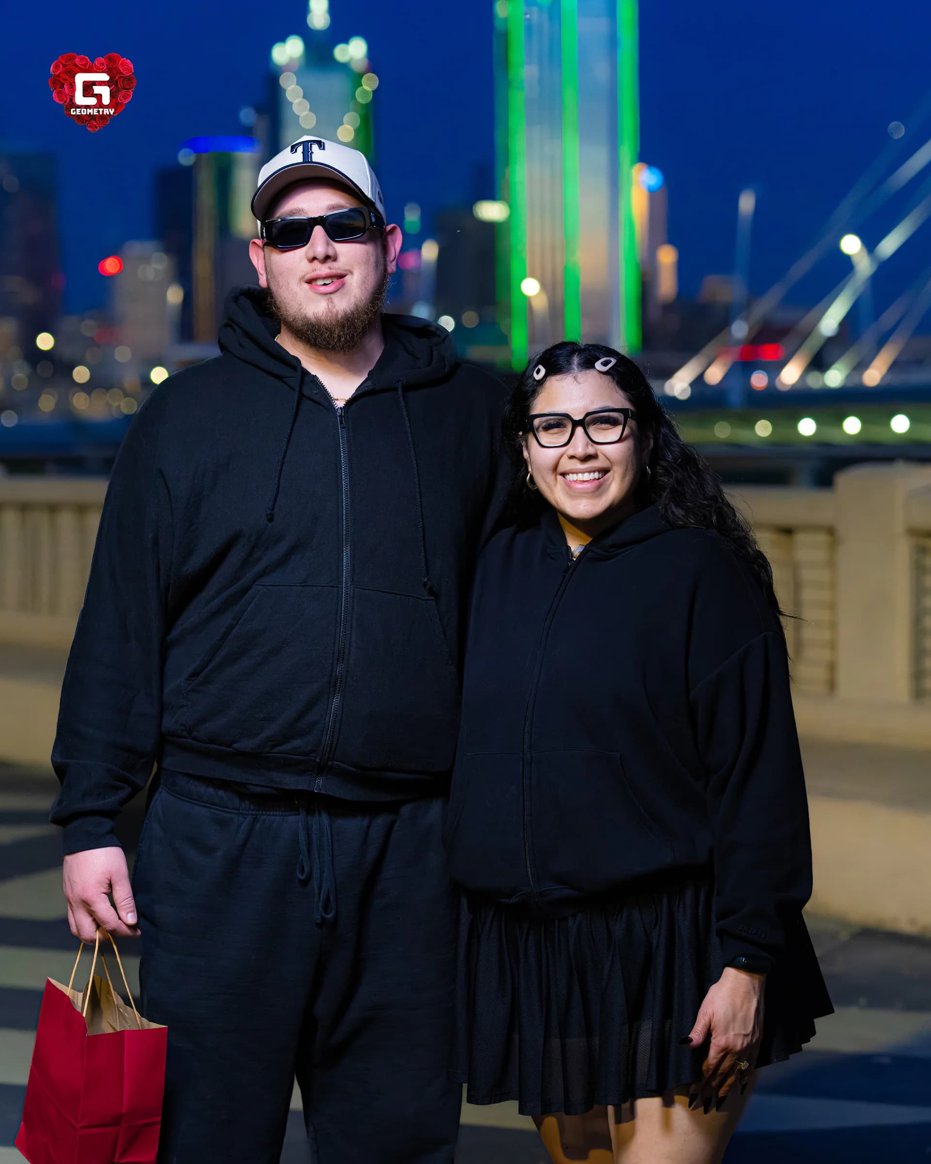 Downtown Dallas evening street portrait by Geometry Media — photograph 14