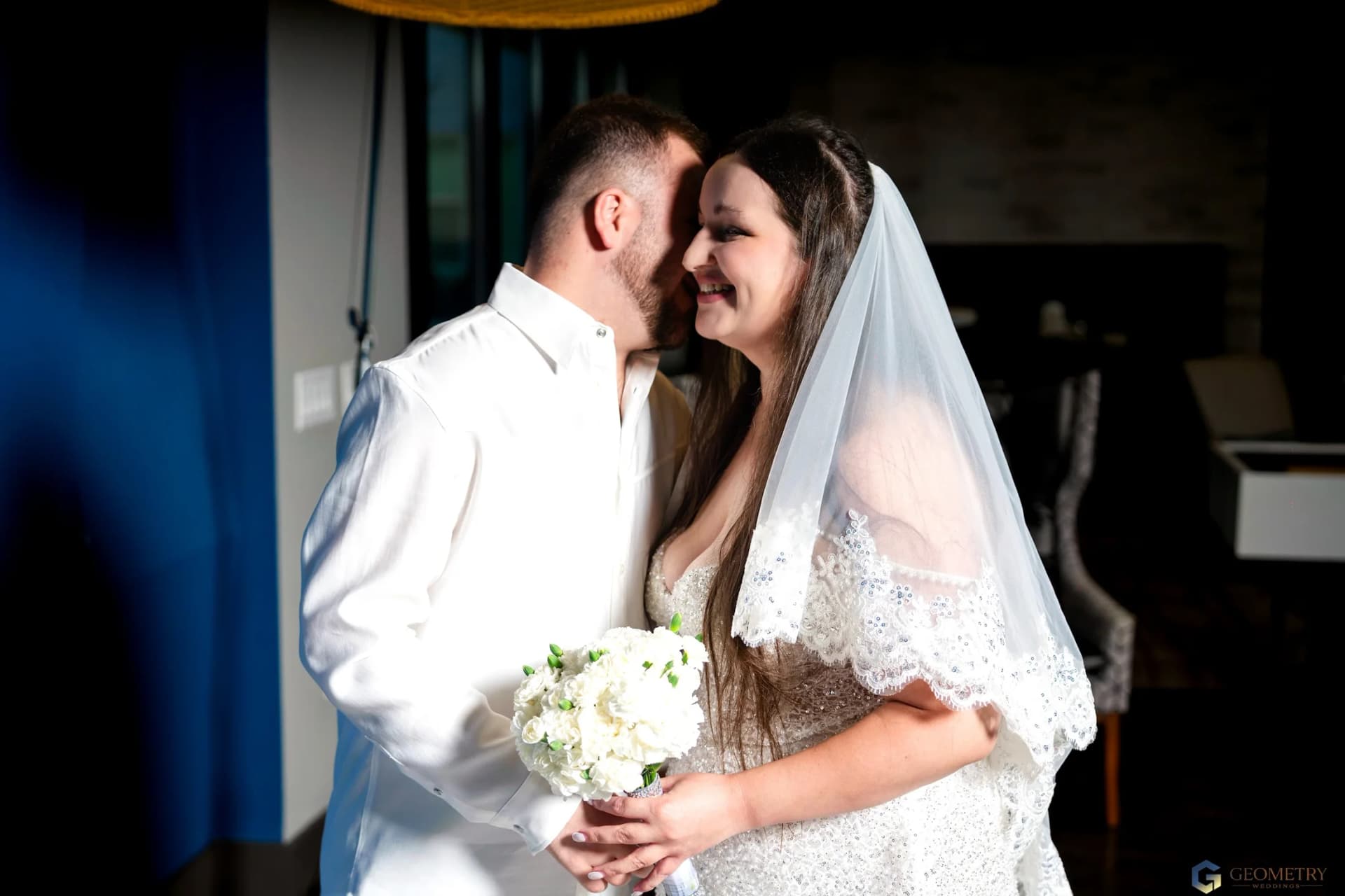 Valentina and Shaiq together after their intimate Dallas ceremony