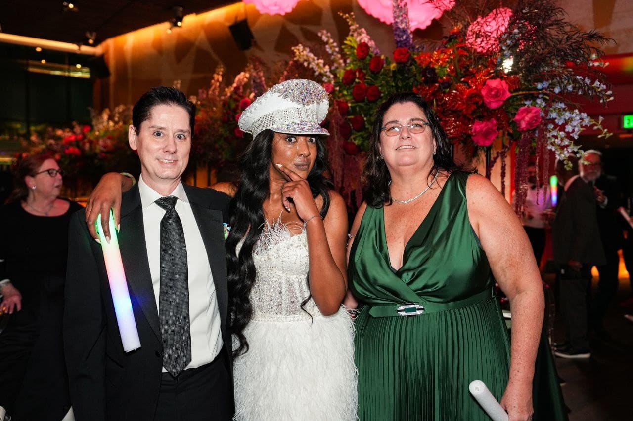 Reception dinner moment at luxury Dallas hotel wedding