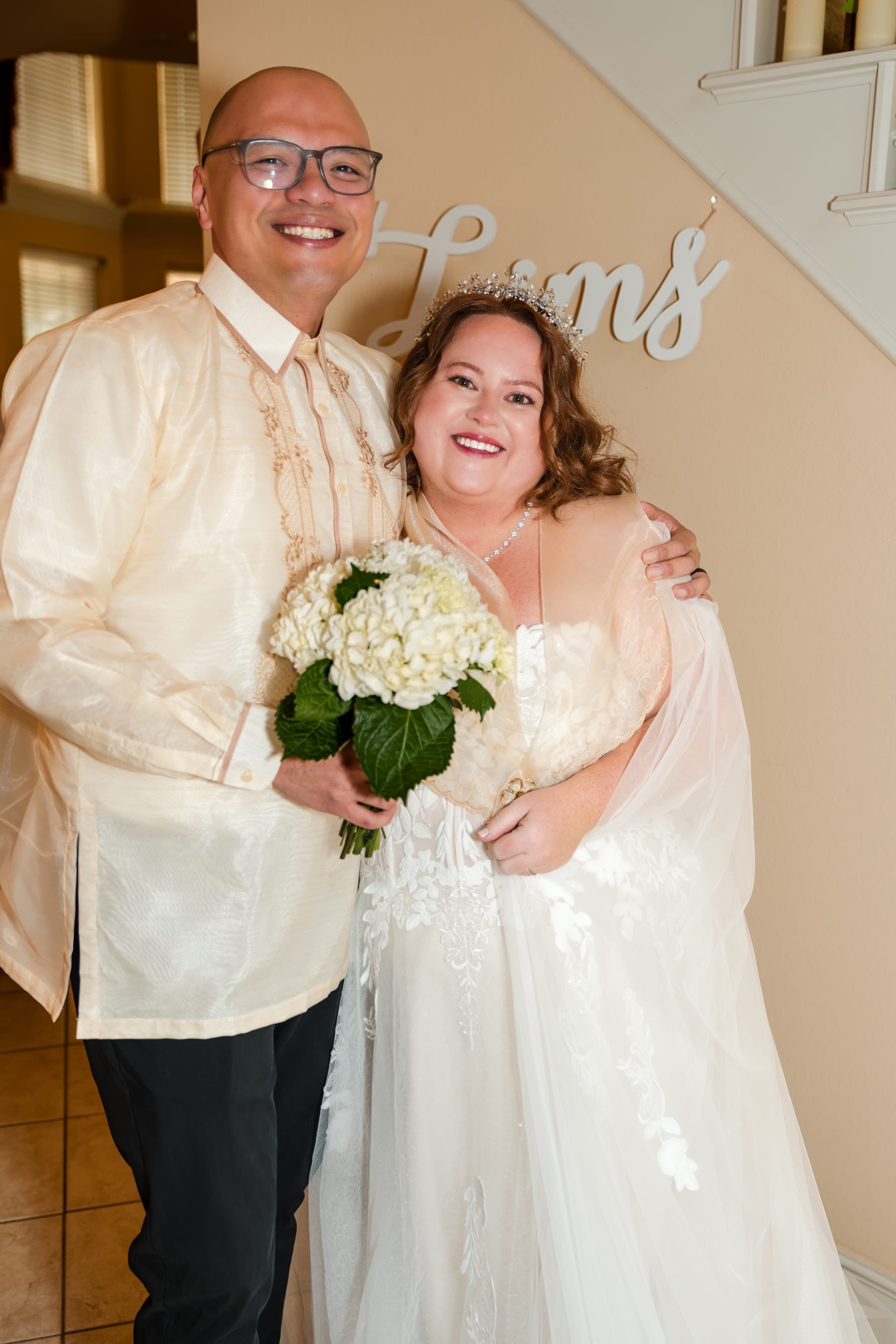 Wedding ceremony outdoor natural light